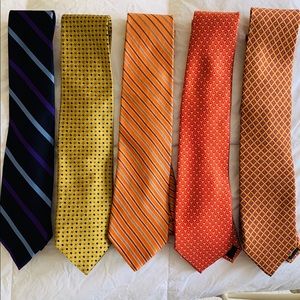 Jos. A Bank Men’s Neckties - Lot of 5